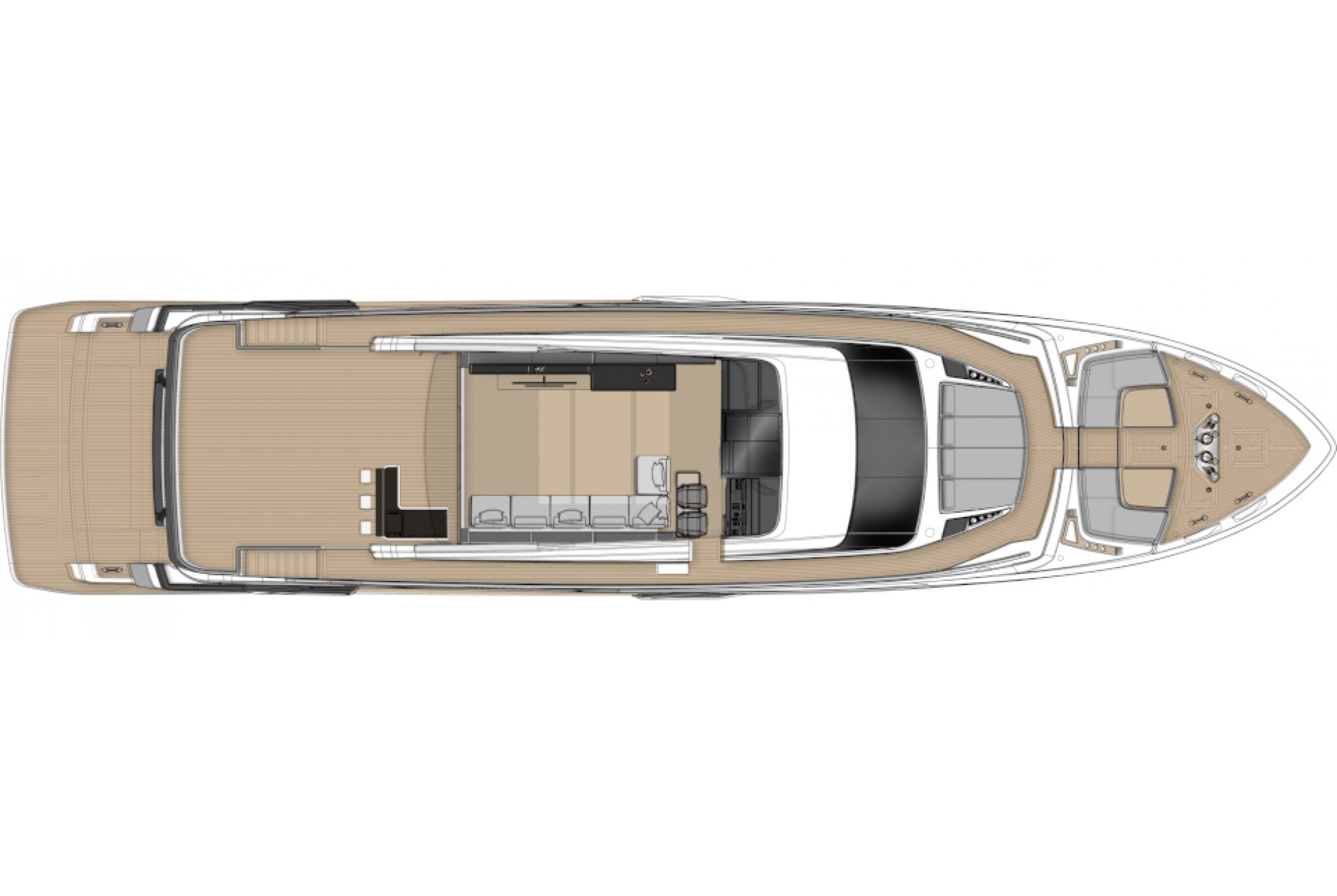 Ferretti Yachts 1000 Skydeck